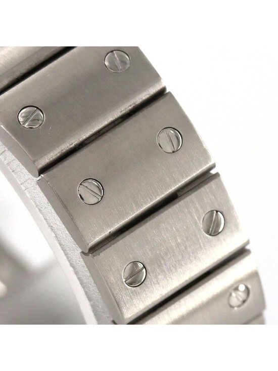 Cartier Santos Galbe SM SS Quartz Watch main image 6